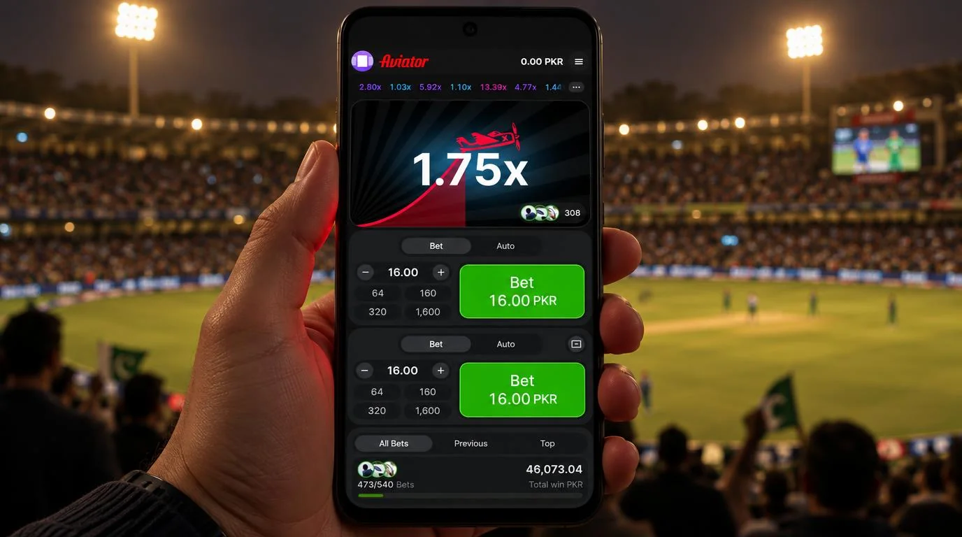 Melbet Aviator crash game with bets in PKR